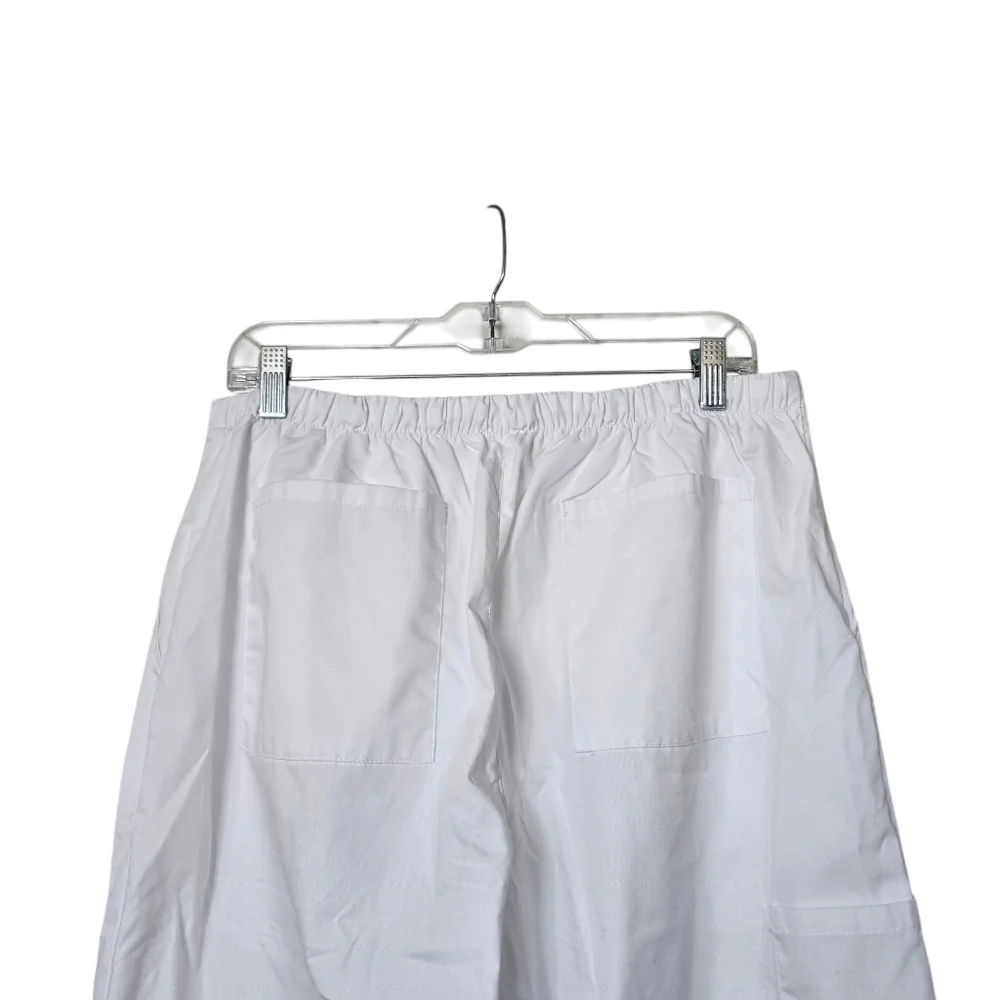 Allheart Basics White Scrub Pants M - Picture 4 of 10
